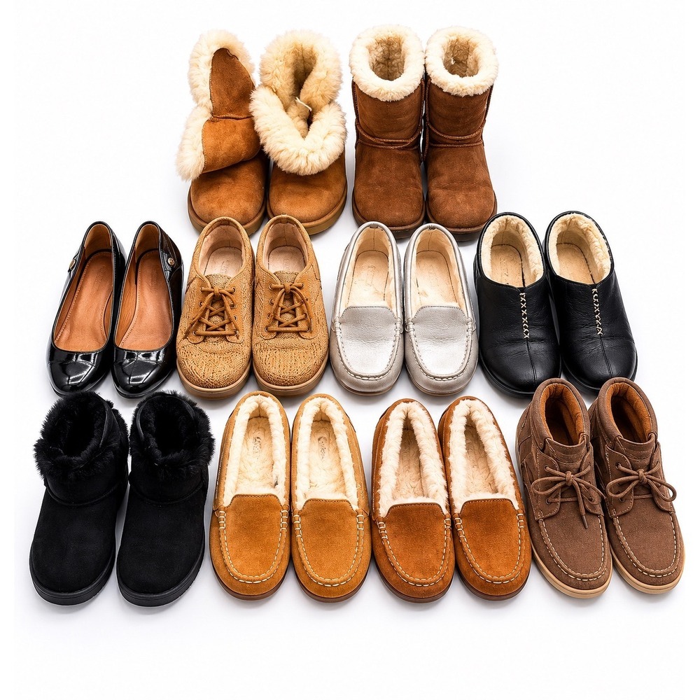 UGG Reseller Wholesale Box Lot of 10 Women's Mixed Sizes & Styles Fair/GUC $1500